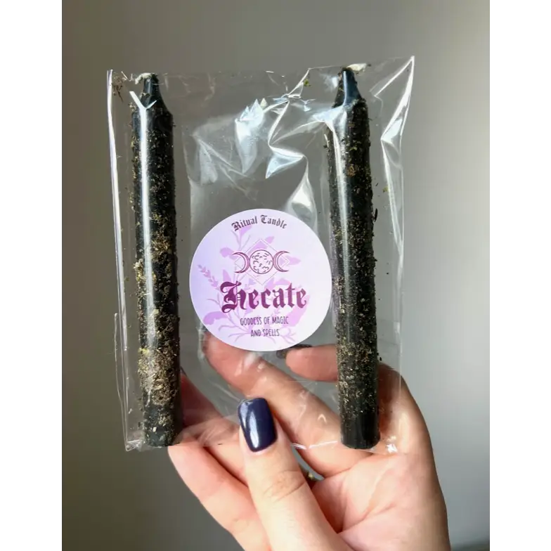 Twin Ritual Candles - Hectate - Candles & Accessories