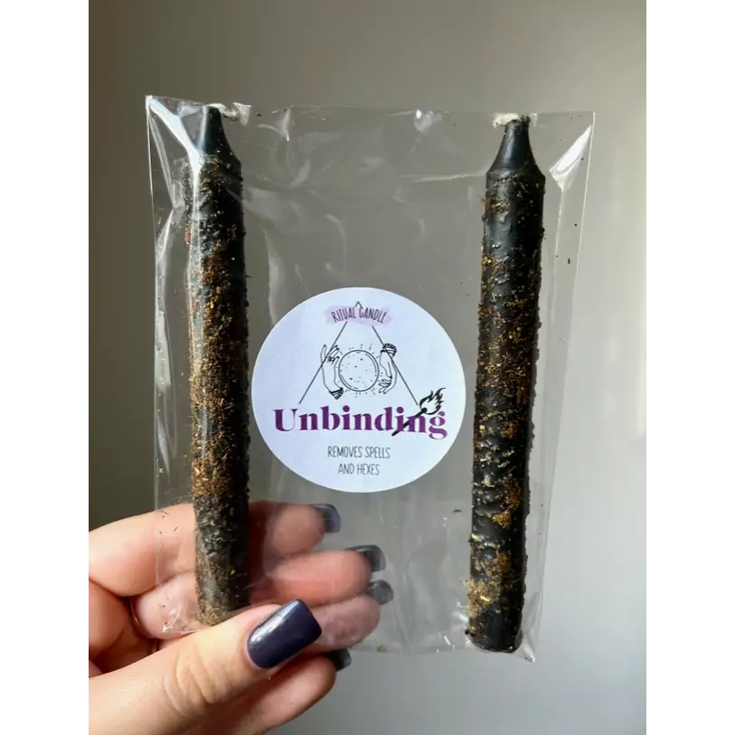Twin Ritual Candles - Unbinding - Candles & Accessories