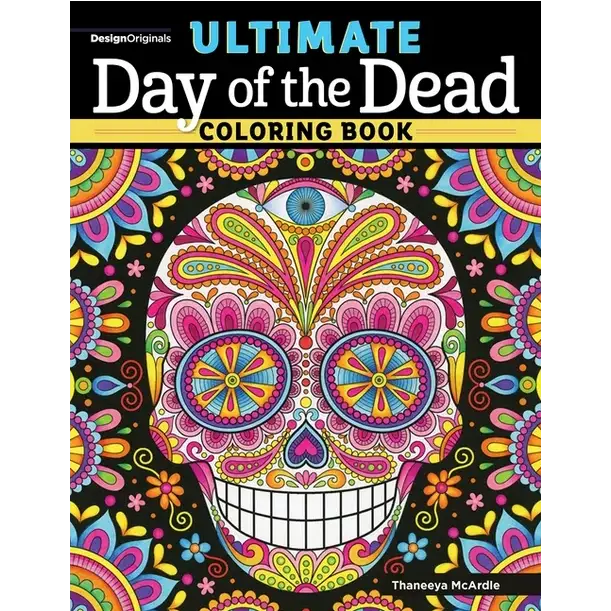 Ultimate Day of the Dead Coloring Book - Books & Journals