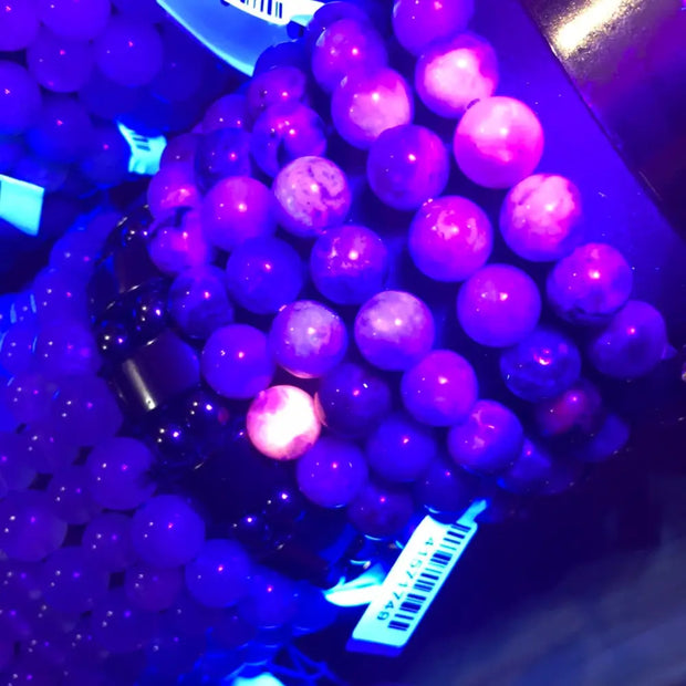 UV Reactive Sodalite Braclet - OMC BRACELETS