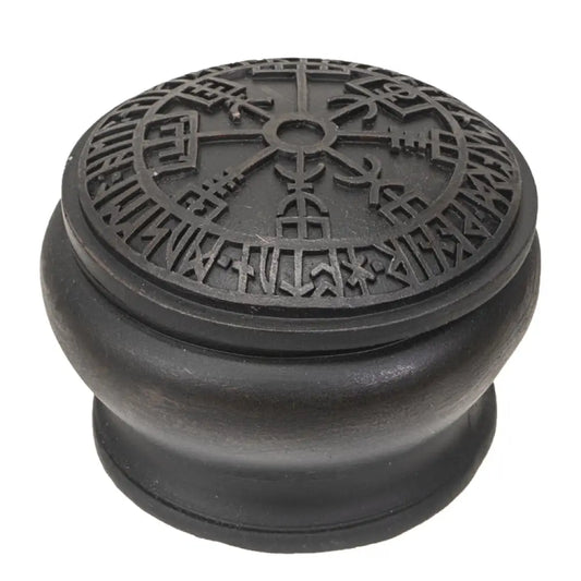 🧭✨ Vegvisir Box – Norse Protection Sacred Storage and Viking Magic! 🌟