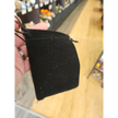Velveteen Crystal Bags – Multiple Sizes & Colors! ✨ - BLACK - 3 3/4’’ x 3 5/8’’ - Bags Pouches & Totes