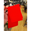 Velveteen Crystal Bags – Multiple Sizes & Colors! ✨ - RED - 3 3/4’’ x 3 5/8’’ - Bags Pouches & Totes