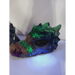 🐉🔥 Volcano Agate Dragon Skull 5.5’’ – Power Transformation and UV Magic 💡