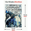 We Are the Granddaughter of the Witches You Couldnt’t Burn Wall Decor - Home Decor