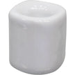 White ceramic chime candle holder, 1
