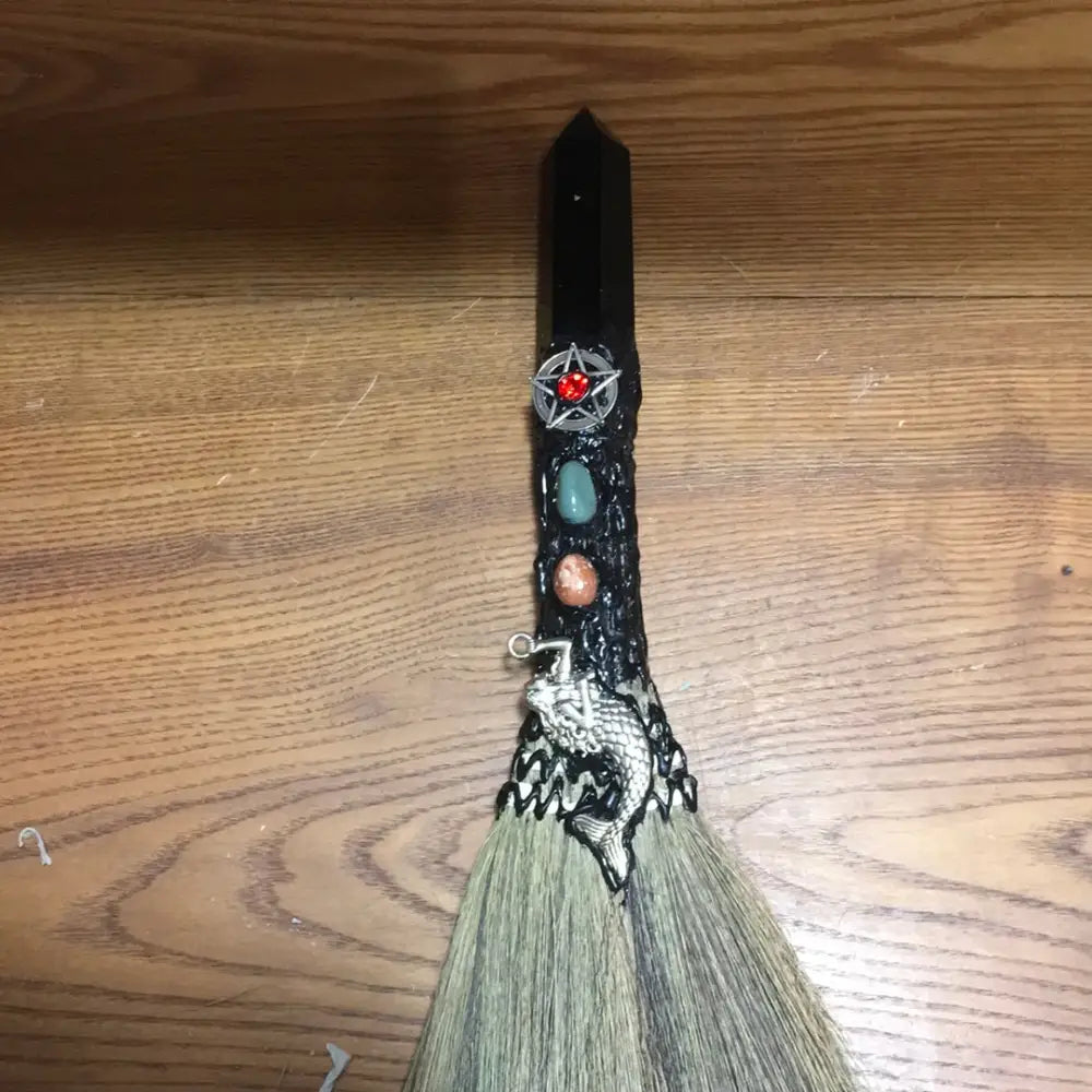 Wicca Broom Besom - 8 - Wands & Accessories