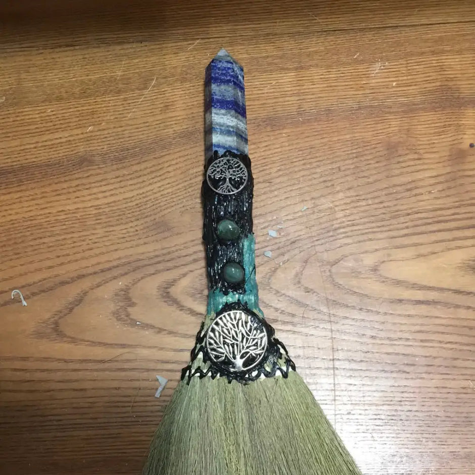 Wicca Broom Besom - 7 - Wands & Accessories