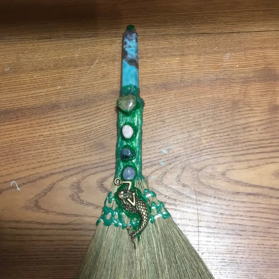 Wicca Broom Besom - 9 - Wands & Accessories