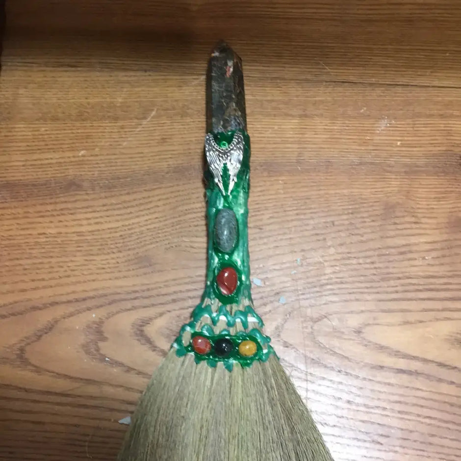 Wicca Broom Besom - 4 - Wands & Accessories