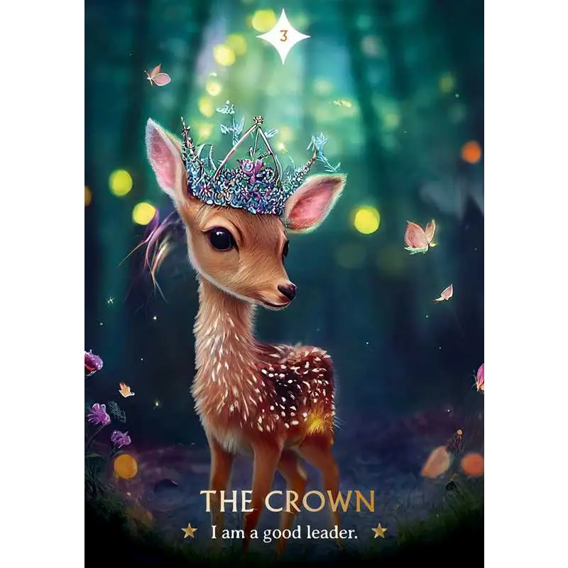 Wishcraft Oracle deck by Stacey Demarco, featuring whimsical illustrated cards and a 48-page guidebook, displayed on a white background.