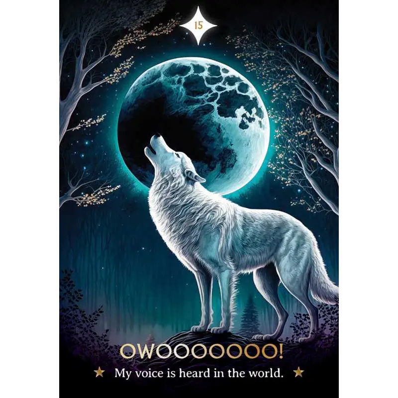 Wishcraft Oracle deck by Stacey Demarco, featuring whimsical illustrated cards and a 48-page guidebook, displayed on a white background.