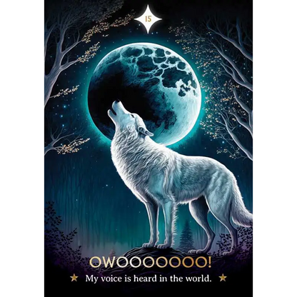 Wishcraft Oracle deck by Stacey Demarco, featuring whimsical illustrated cards and a 48-page guidebook, displayed on a white background.