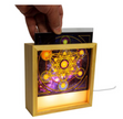 Wood Light Box w/ Changeable Glass & USB - Spirit Animals - Home Decor