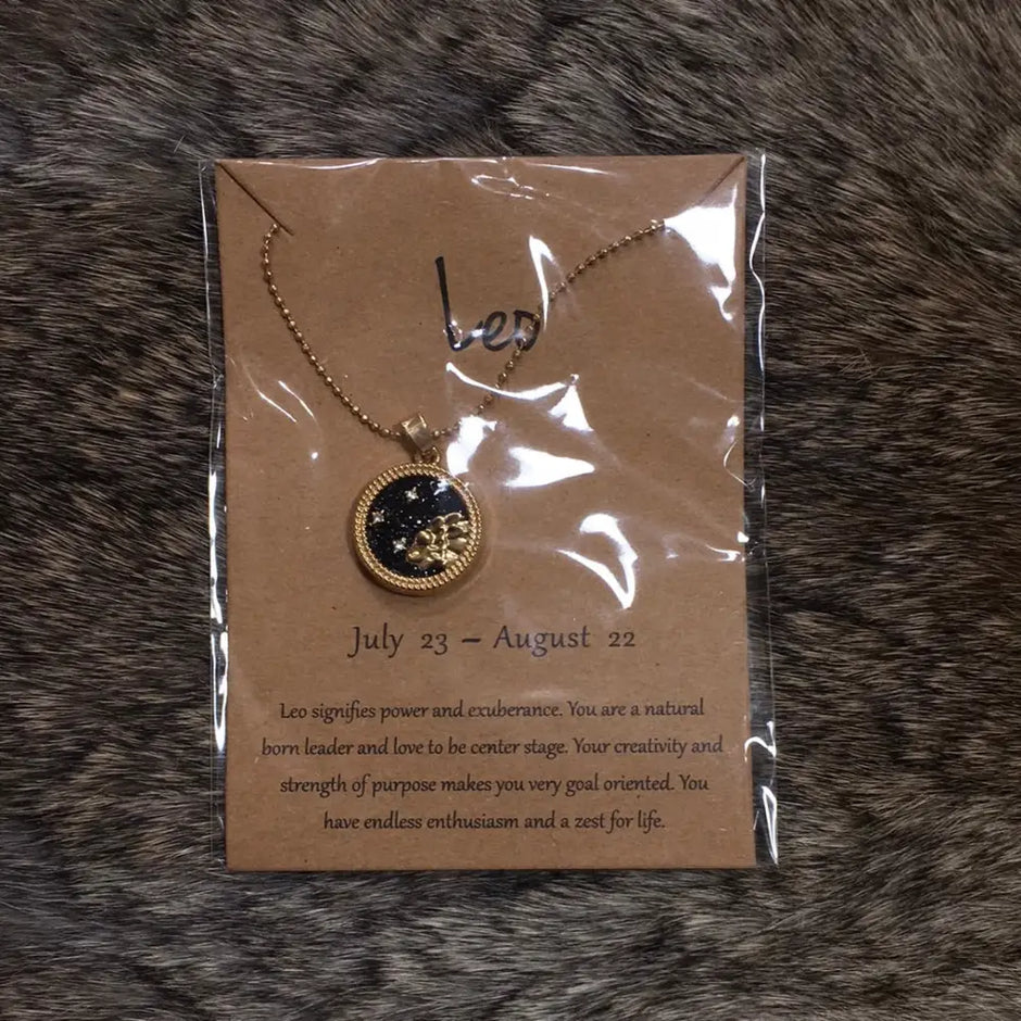 Zodiac Necklaces #1 - Leo - Jewelry