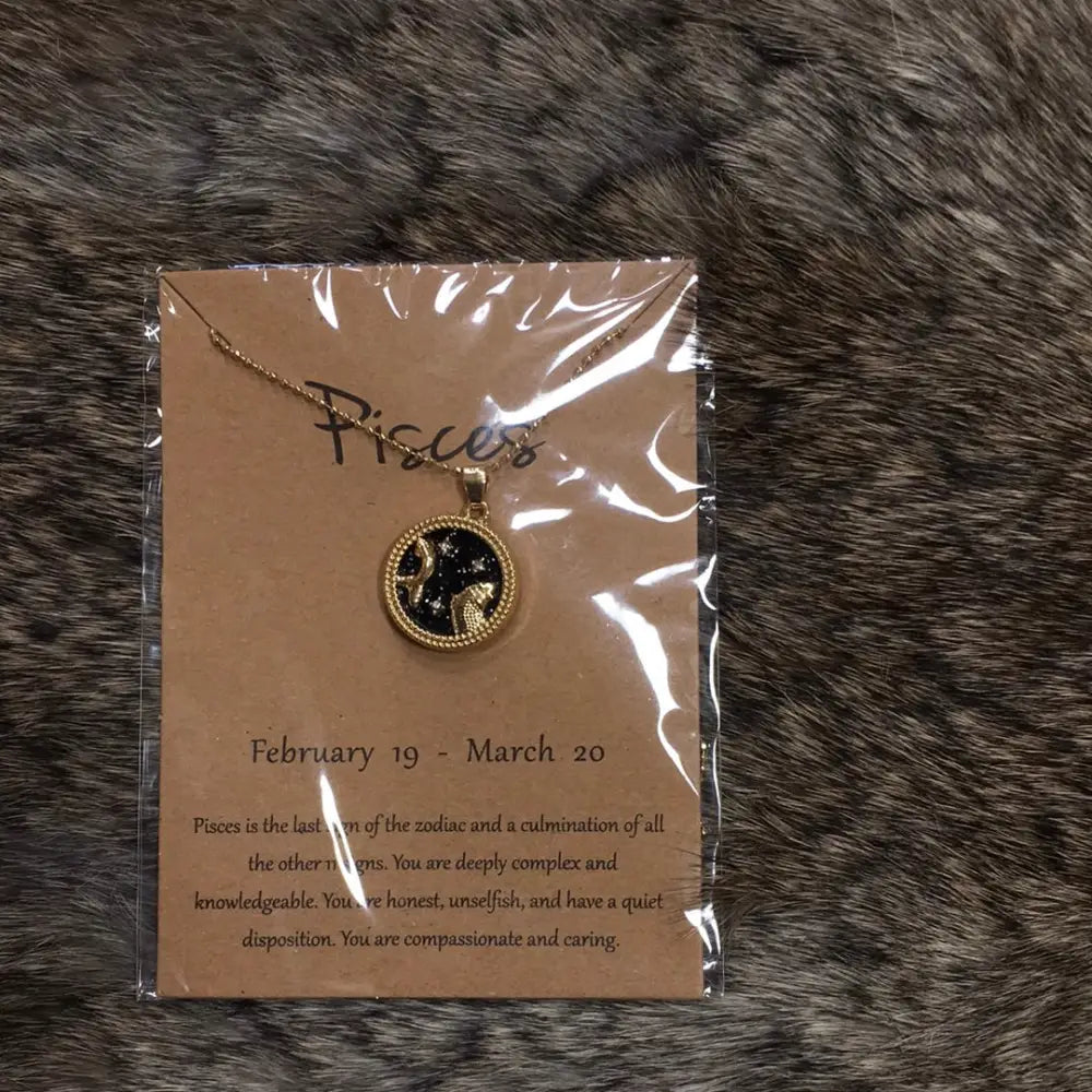 Zodiac Necklaces #1 - Pisces - Jewelry