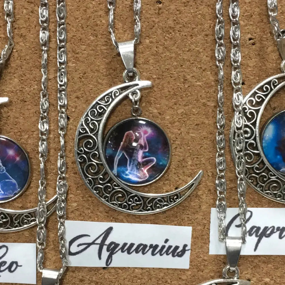 Zodiac Necklaces #2 - Aquarius - Jewelry