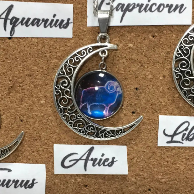 Zodiac Necklaces #2 - Aries - Jewelry